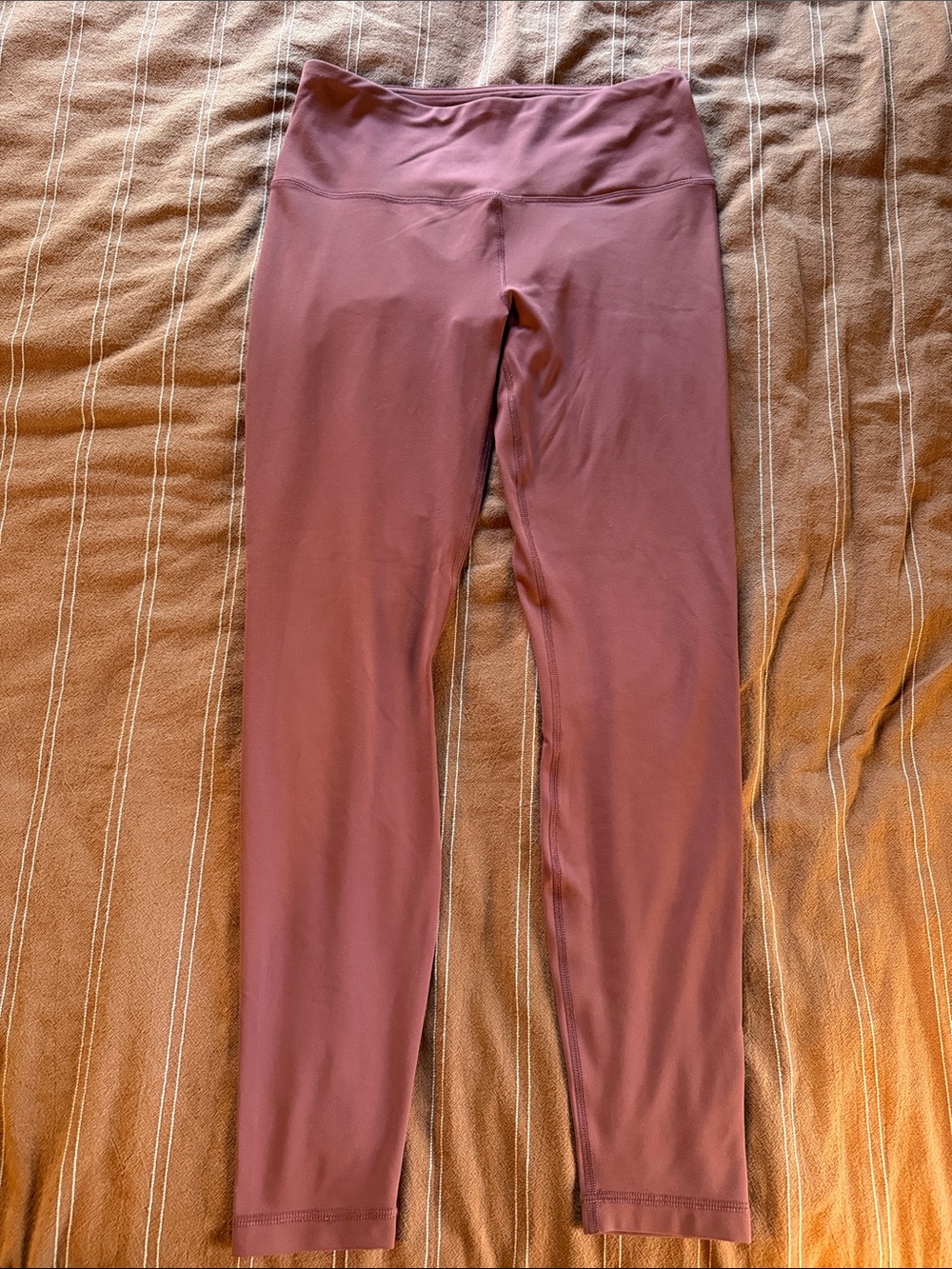 Yogalicious Mauve High-Waist Active Leggings
